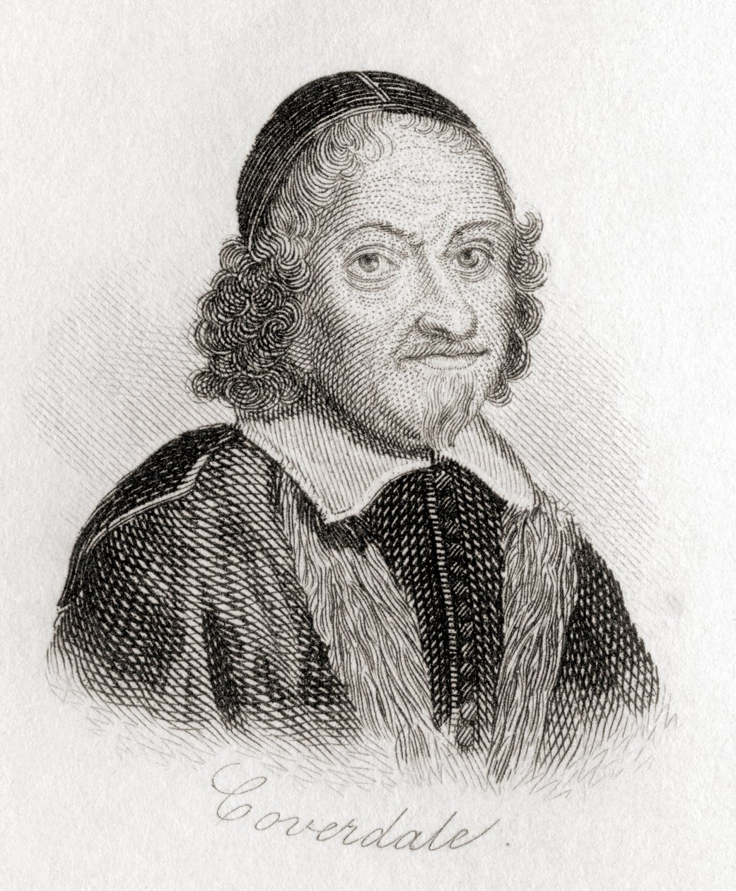 Myles Coverdale oder Miles Coverdale, 1488-1569 von Unknown
