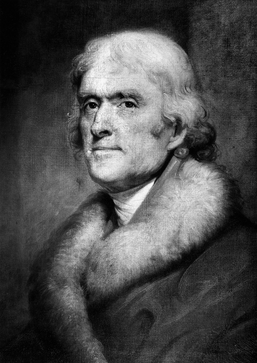 Thomas Jefferson von Rembrandt Peale von Unknown