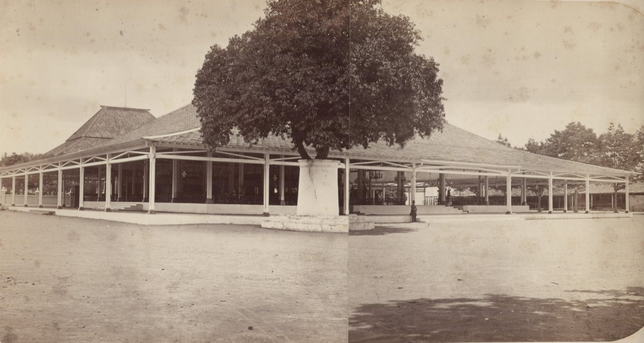 Pendopo (Veranda) des Mangkunegaran-Palastes in Surakarta von Русский