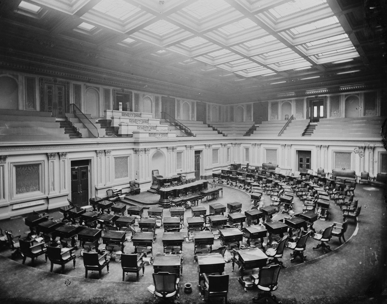 U.S. Kapitol - Siebte Kammer, ca. 1873 von American Photographer
