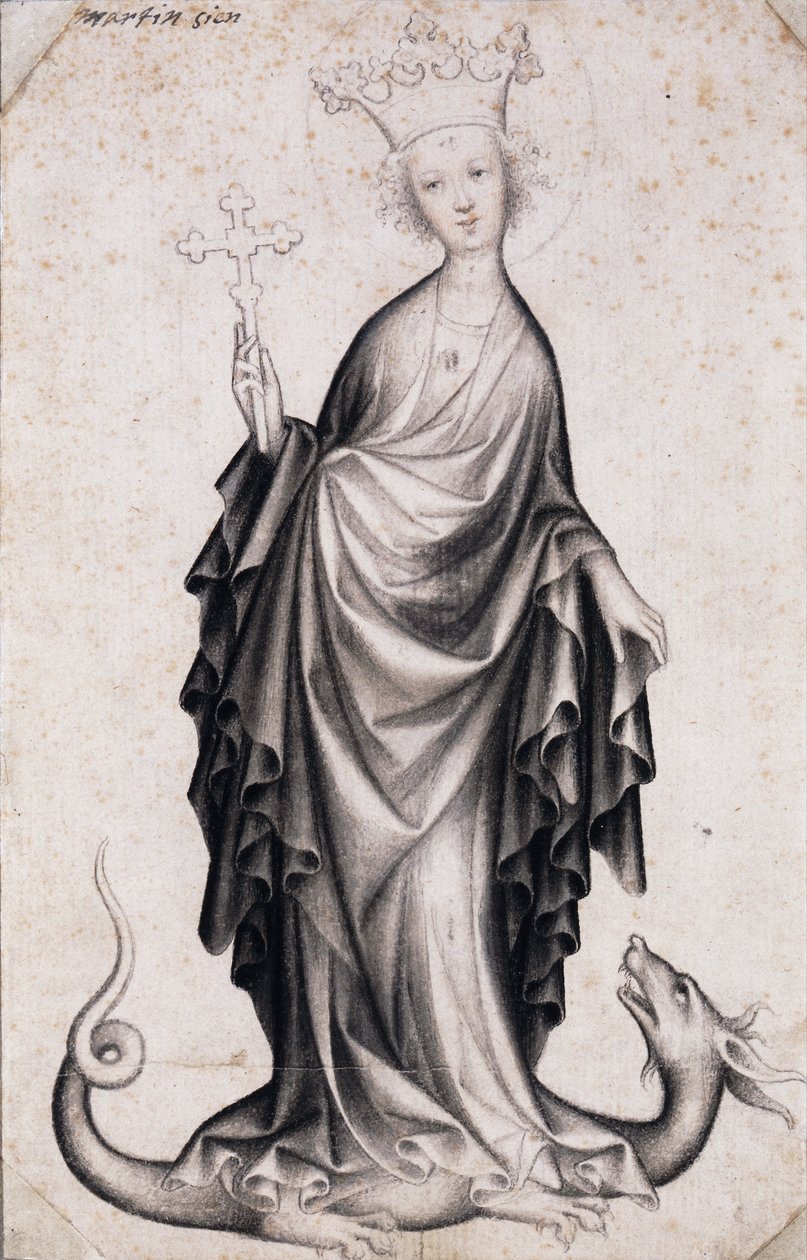 Heilige Margareta von Bohemian Master