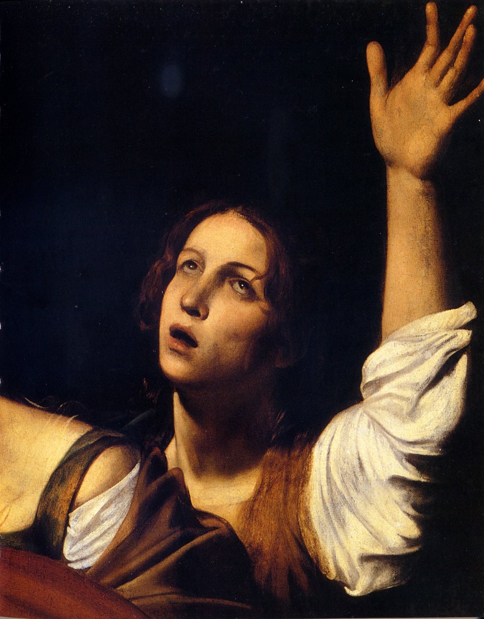 Grablegung (Detail) von Michelangelo Merisi Caravaggio
