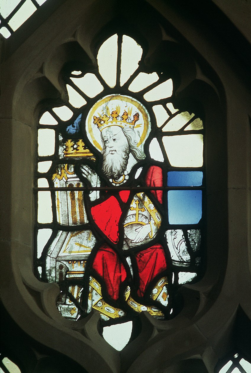 Gottvater (Buntglas) von English School