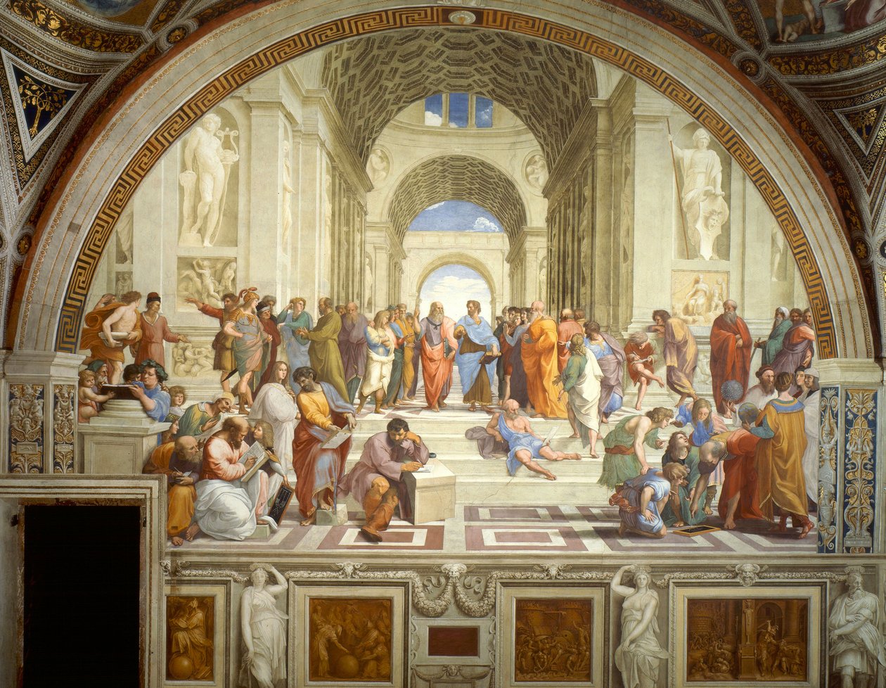 Die Schule von Athen von Raffaello Sanzio Raphael