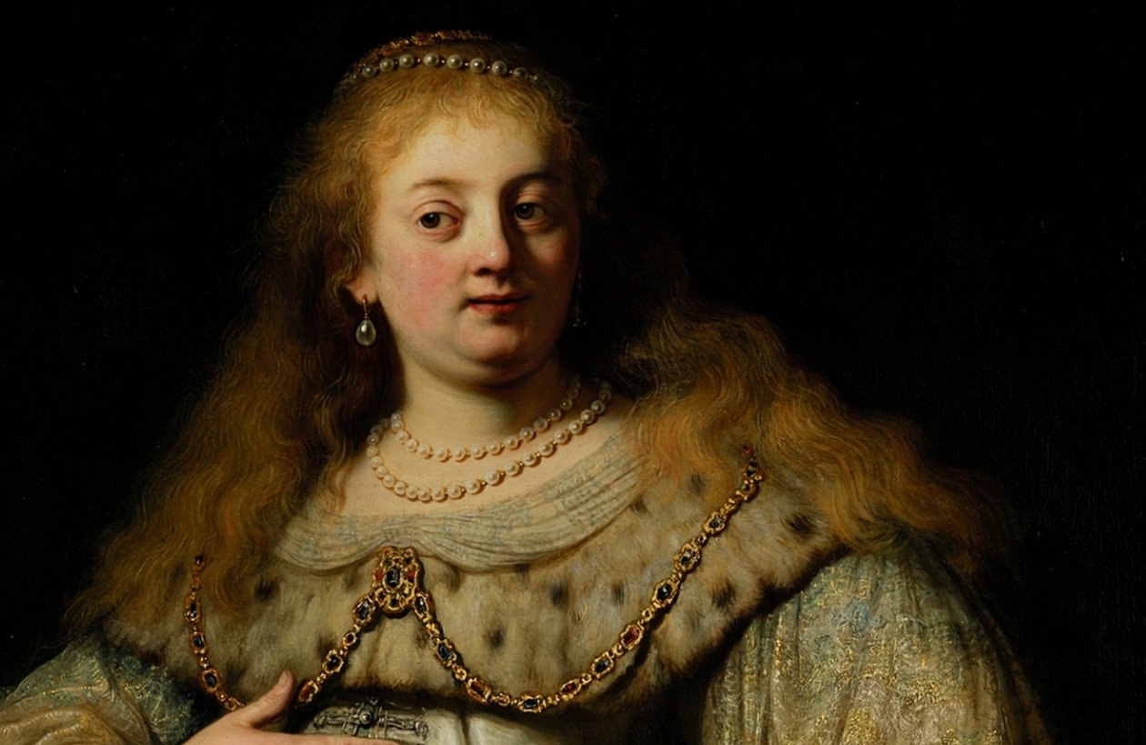 Artemisia (Detail) von Rembrandt van Rijn