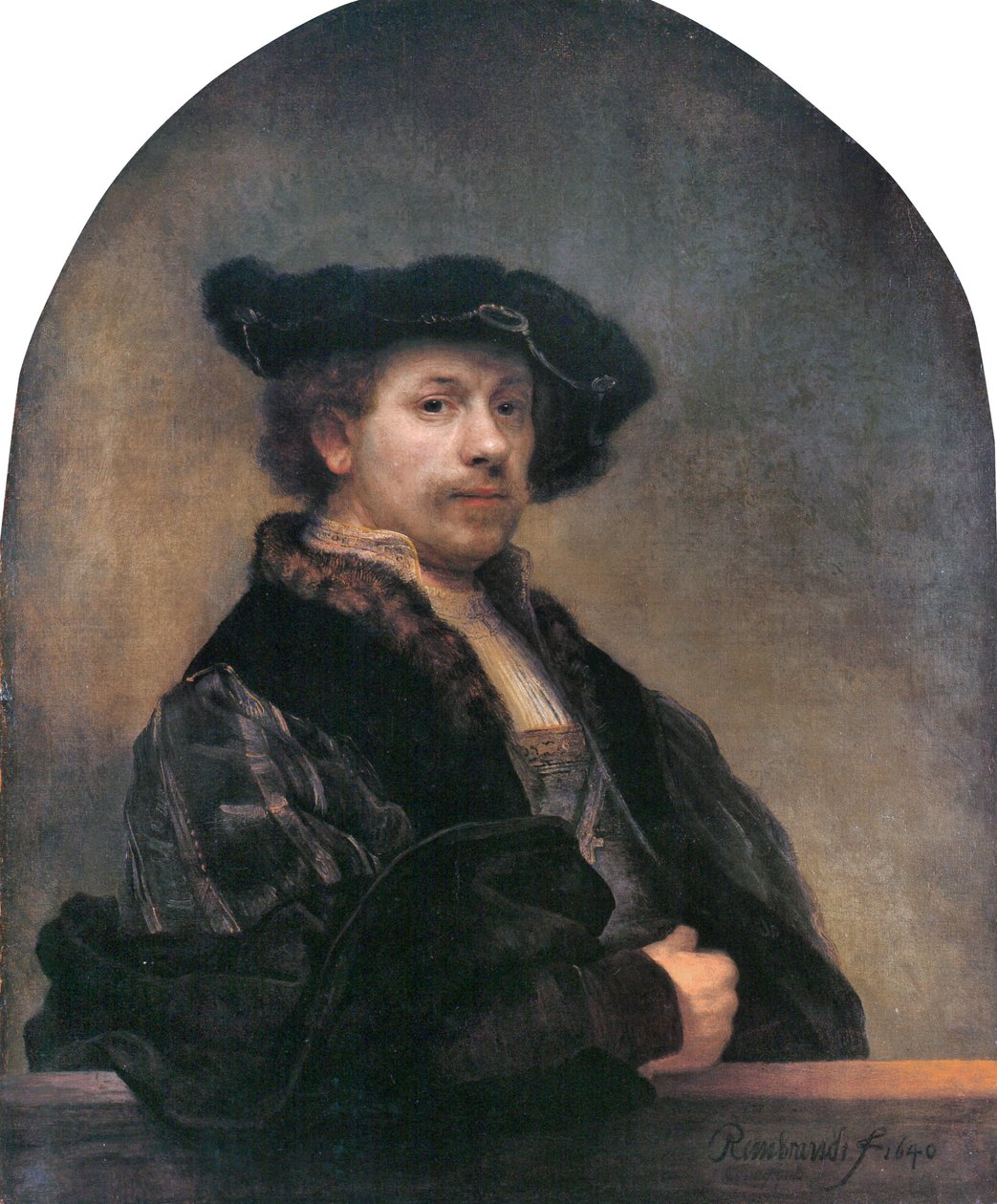 Selbstporträt von Rembrandt van Rijn