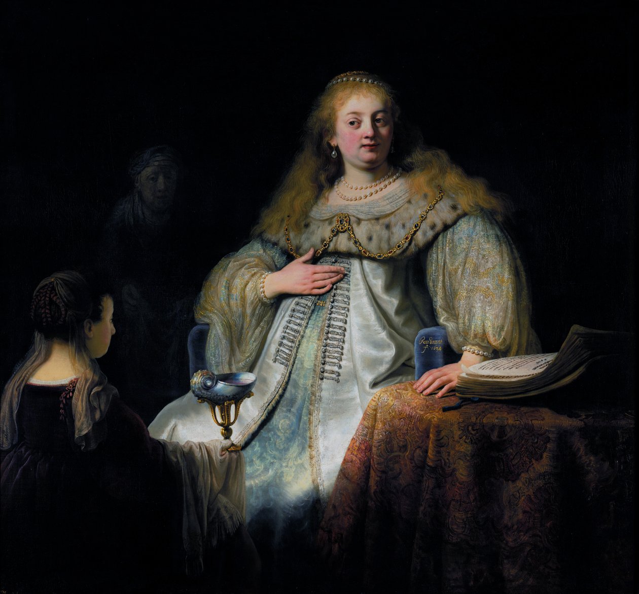 Sophonisba erhält den Giftbecher von Rembrandt van Rijn