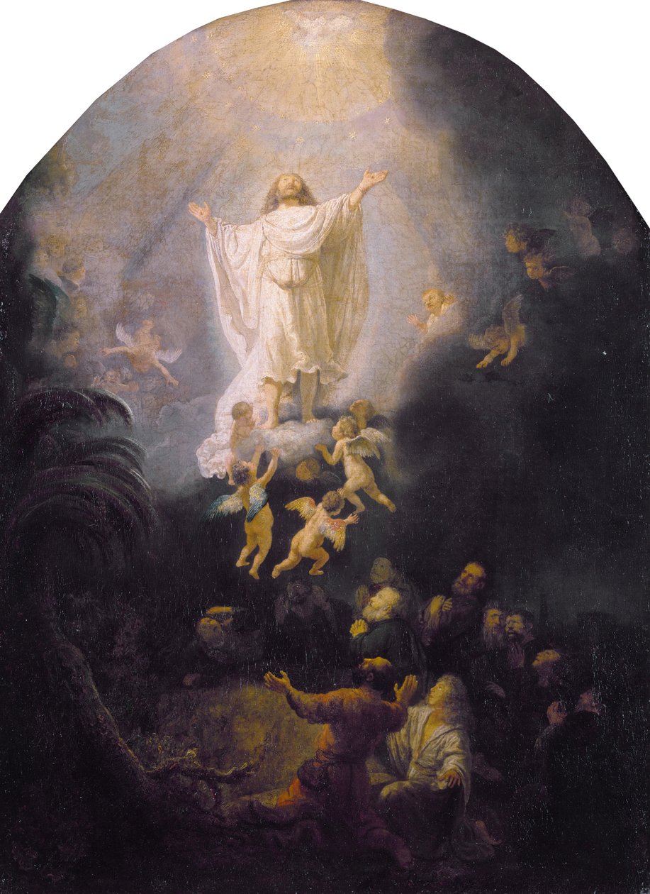 Die Himmelfahrt von Rembrandt van Rijn