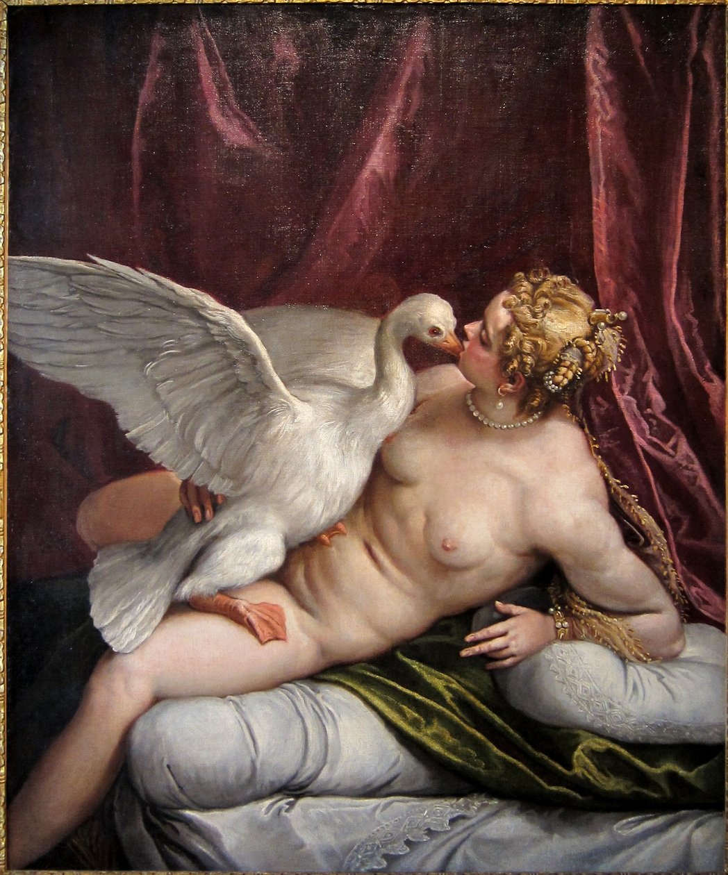 Leda und der Schwan von Veronese