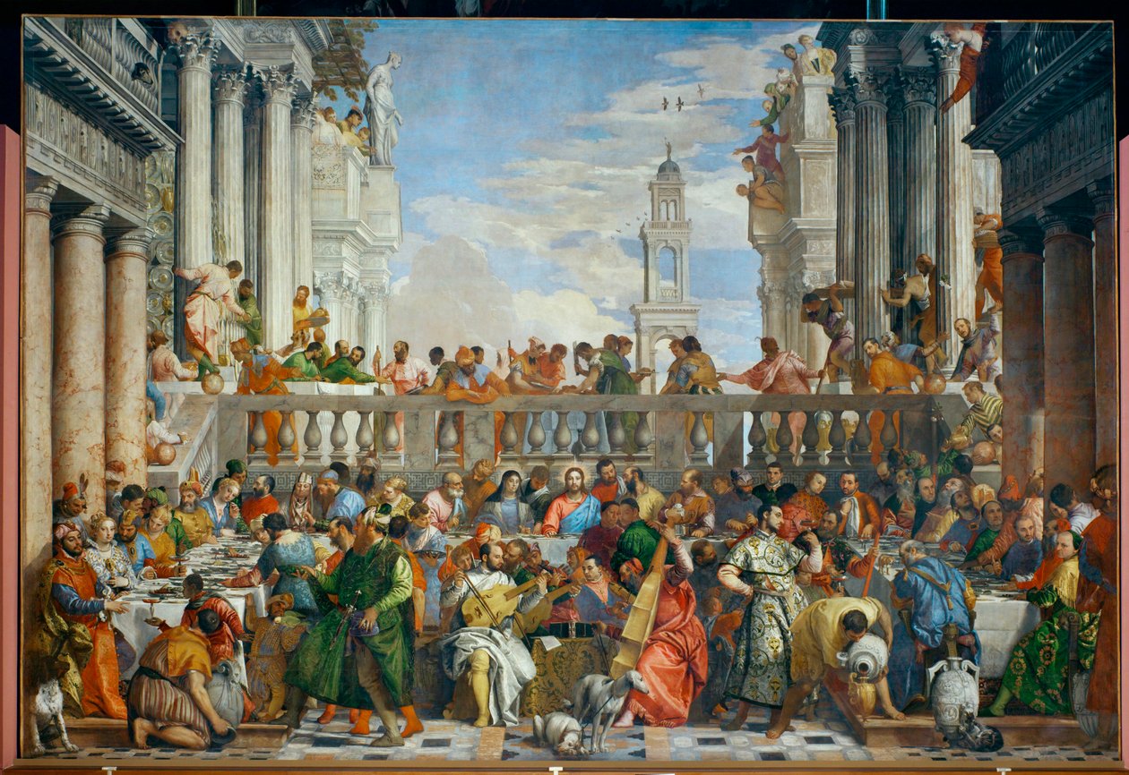 Die Hochzeit zu Kana von (1528 88) Veronese