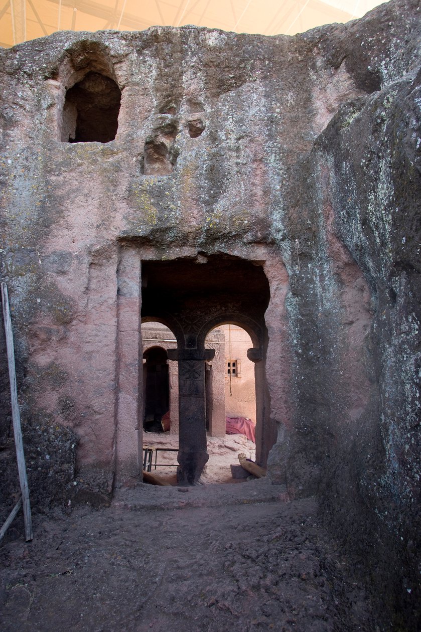Bet Maryam Kirche, Lalibela, Äthiopien, Afrika von Unknown