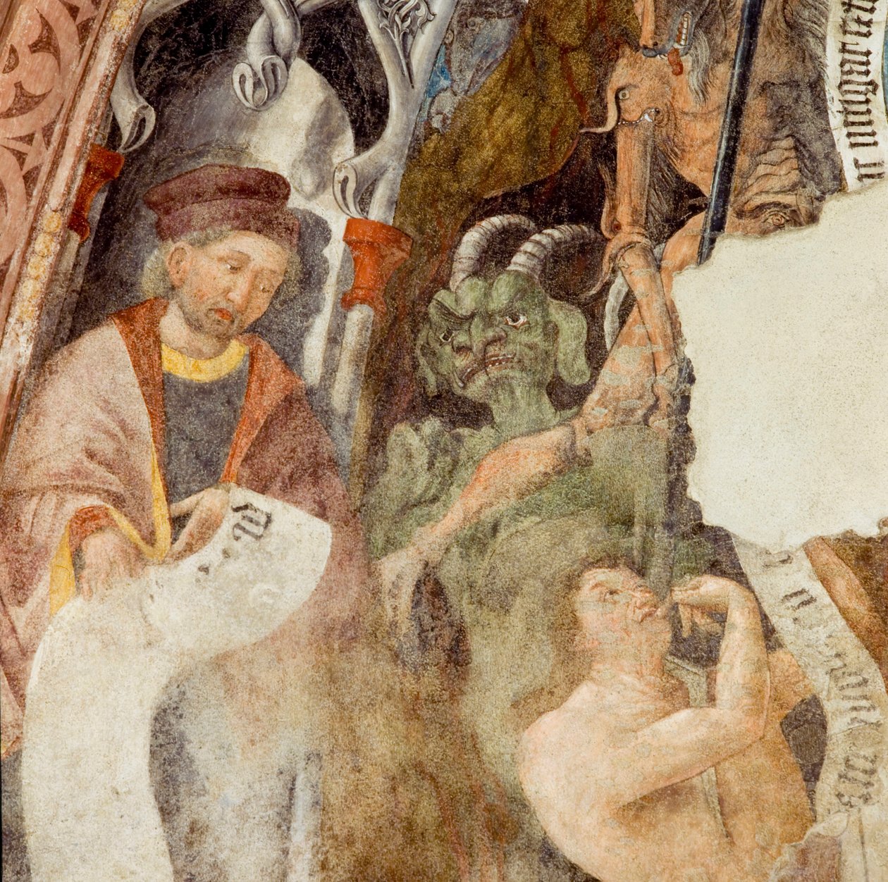 Fresko, Abtei Novacella, Brixen, Trentino-Südtirol, Italien von Unknown