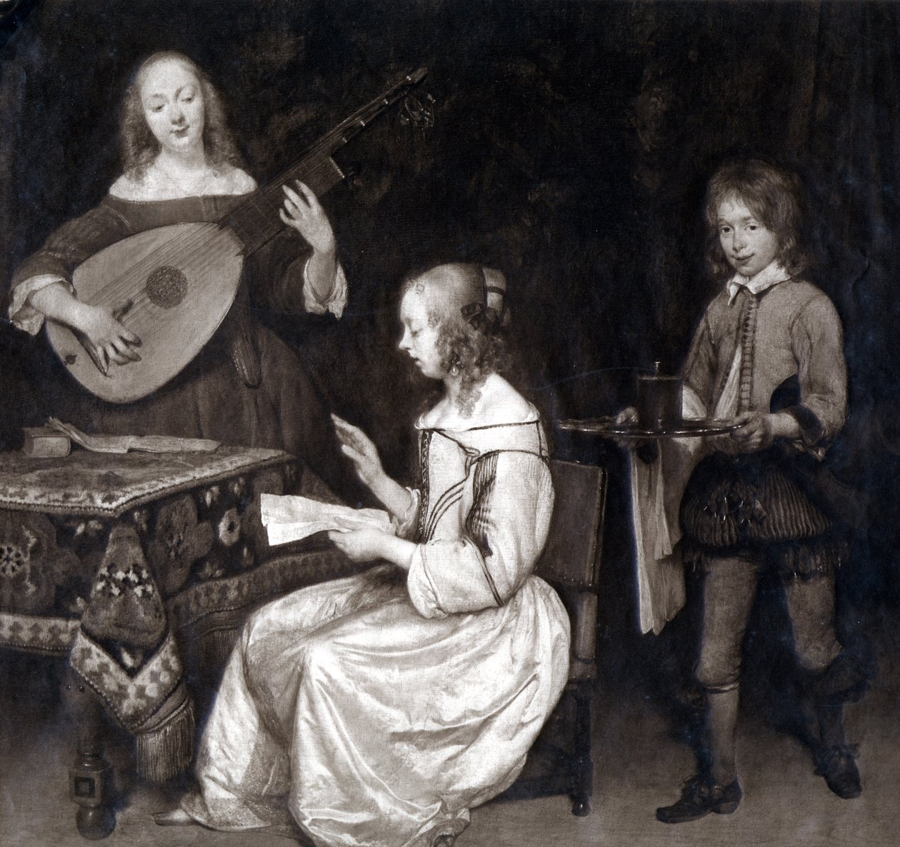 Gerard ter Borch, Musikalische Szene von Unknown
