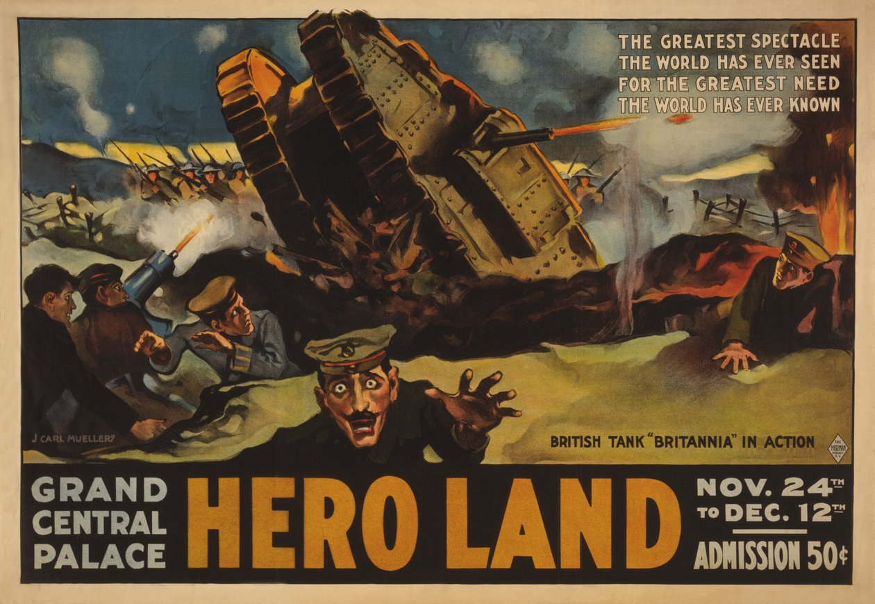 Hero Land Poster von Unknown