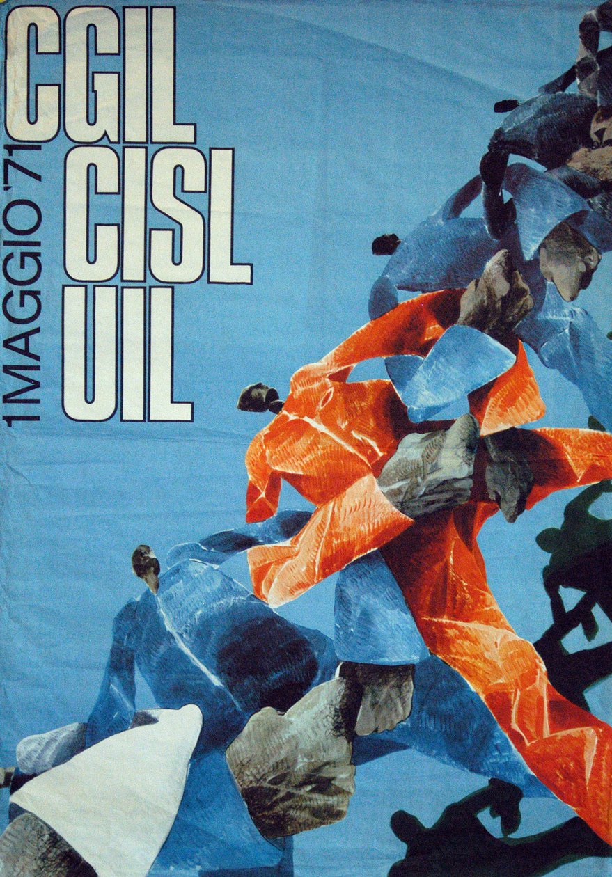 Italienisches Plakat zum 1. Mai von Unknown