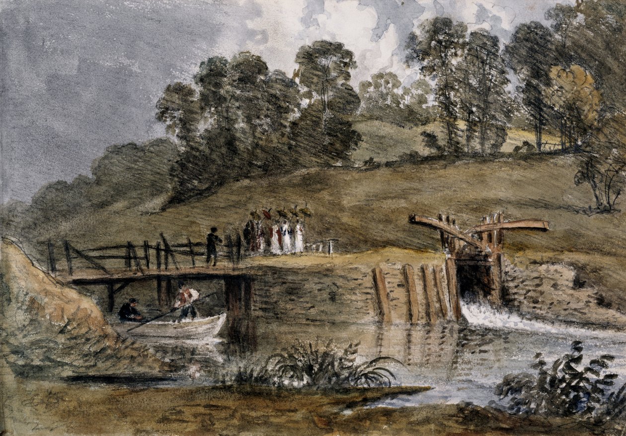 Schleuse bei Iffley von Unknown
