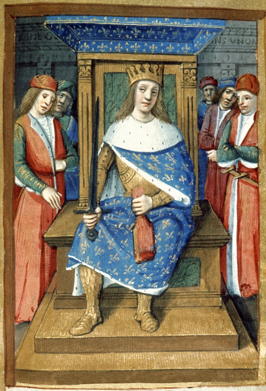 Ludwig IX. von Frankreich von Unknown