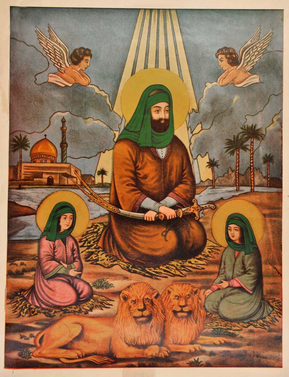 Pakistanischer Volksdruck von Unknown
