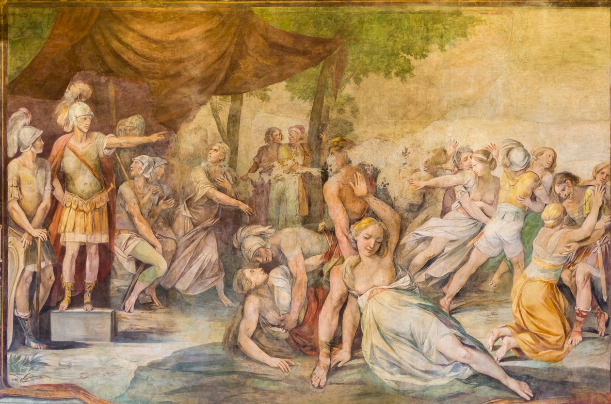 Raub der Sabinerinnen, Rom, Italien von Unknown