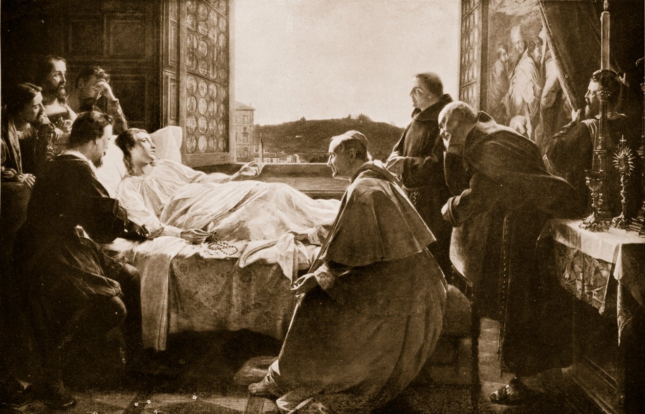 Der Tod von Raphael von Unknown