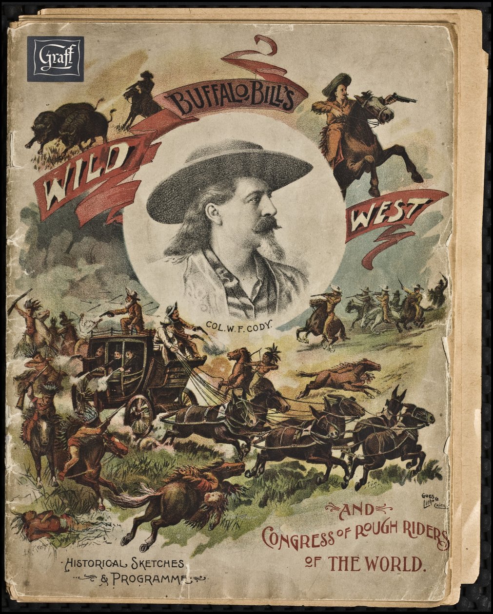 Codys Wild West Show, 1893 von American School