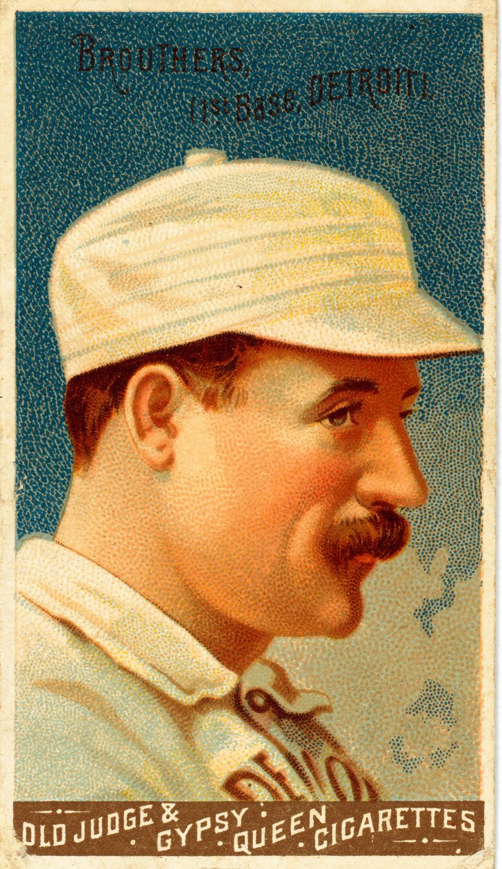 Porträt von Dan Brouthers von American School