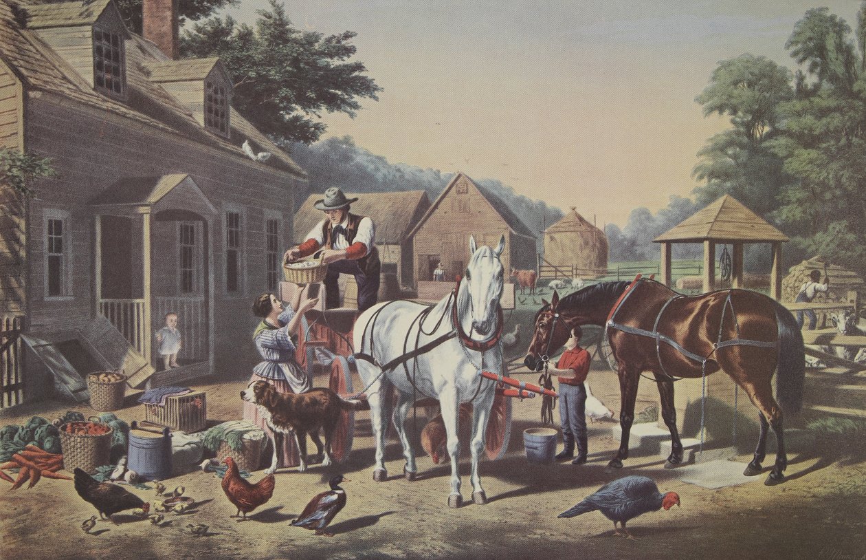 Vorbereitung für den Markt von American School