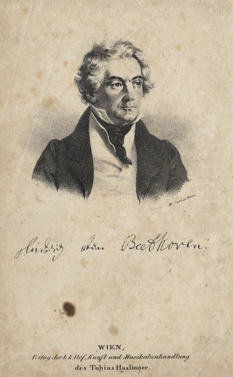 Ludwig van Beethoven, 1810 von Austrian School