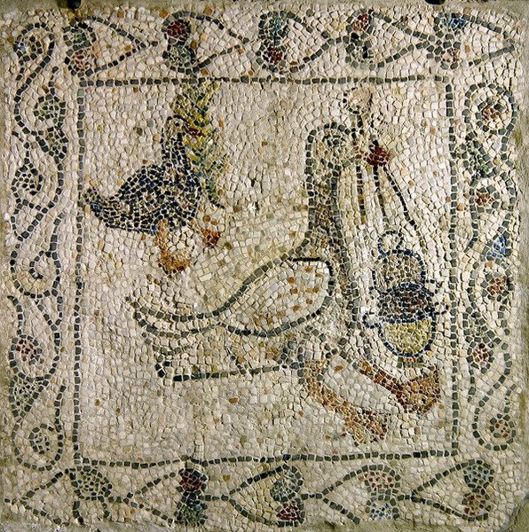 Die Gans mit dem Weihrauchfass, 1213 von Byzantine