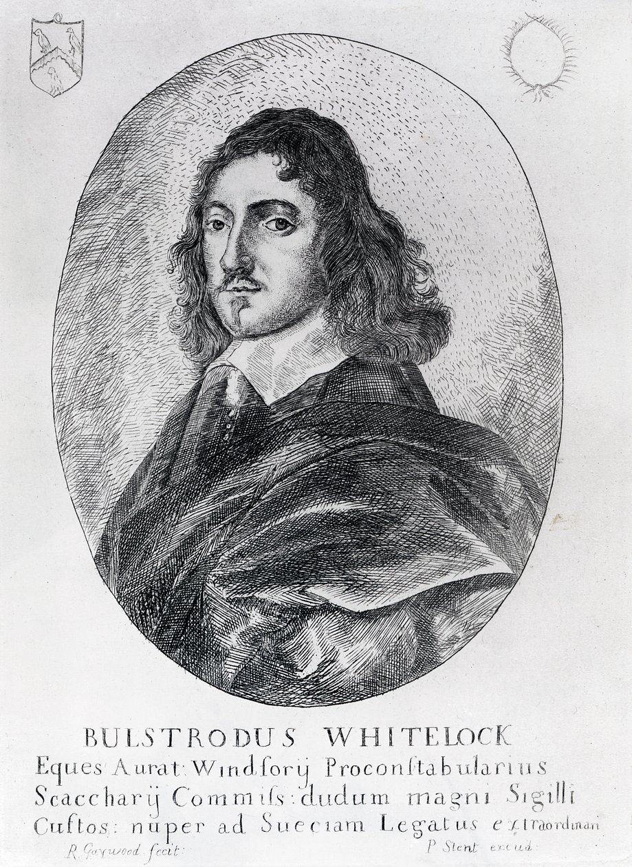 Porträt von Bulstrode Whitelock von English School