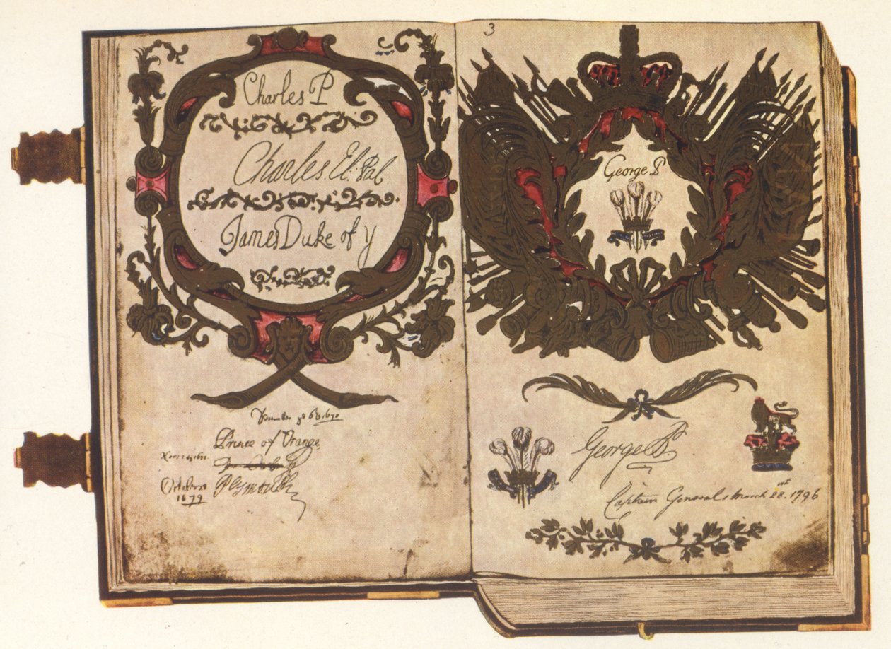 Das alte Pergamentbuch von English School