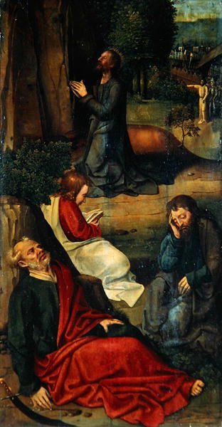 Die Agonie im Garten von Flemish School