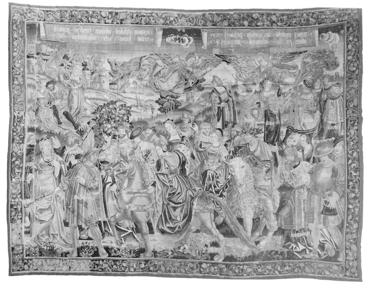 Die Prozession von Gula, um 1510 von Flemish School