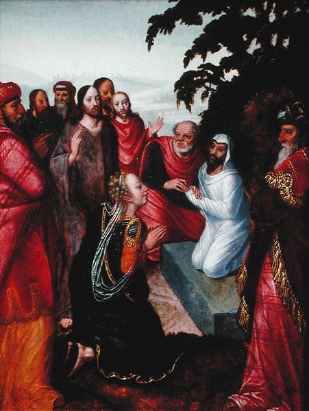 Die Auferweckung des Lazarus von Flemish School