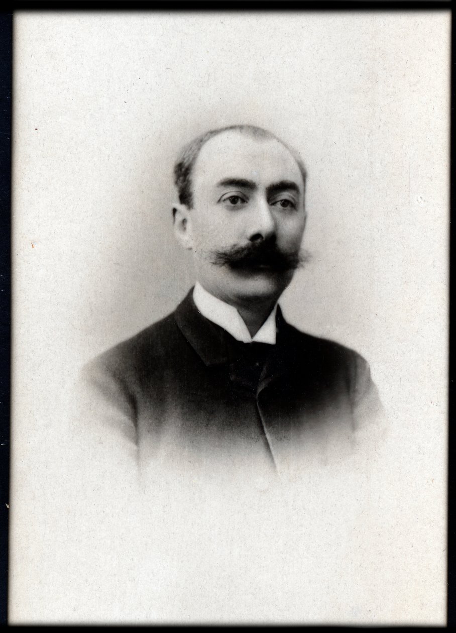 Porträt von Andre Messager (1853-1919), französischer Komponist von French Photographer