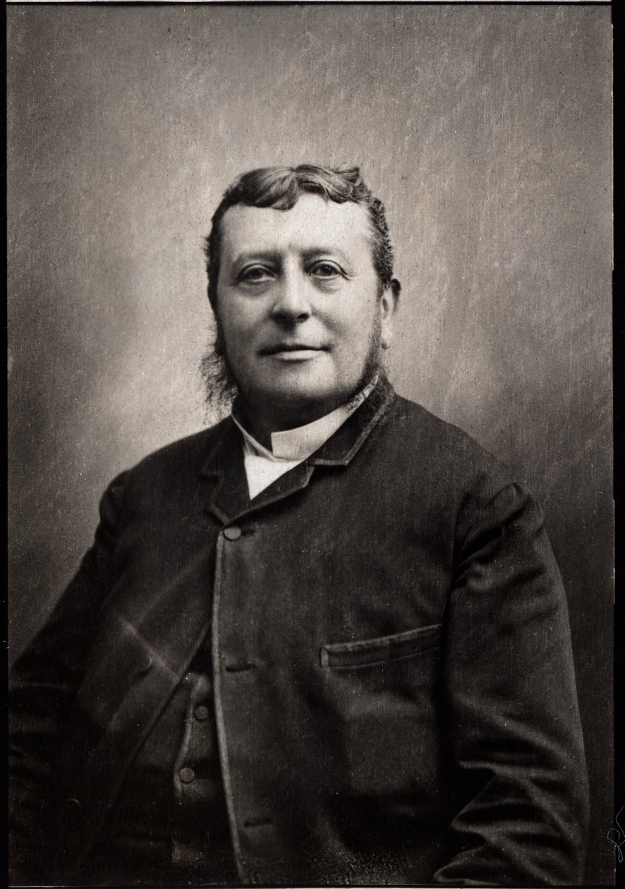 Porträt von Charles Gabriel Edgar Demange (1841-1925), französischer Anwalt von French Photographer