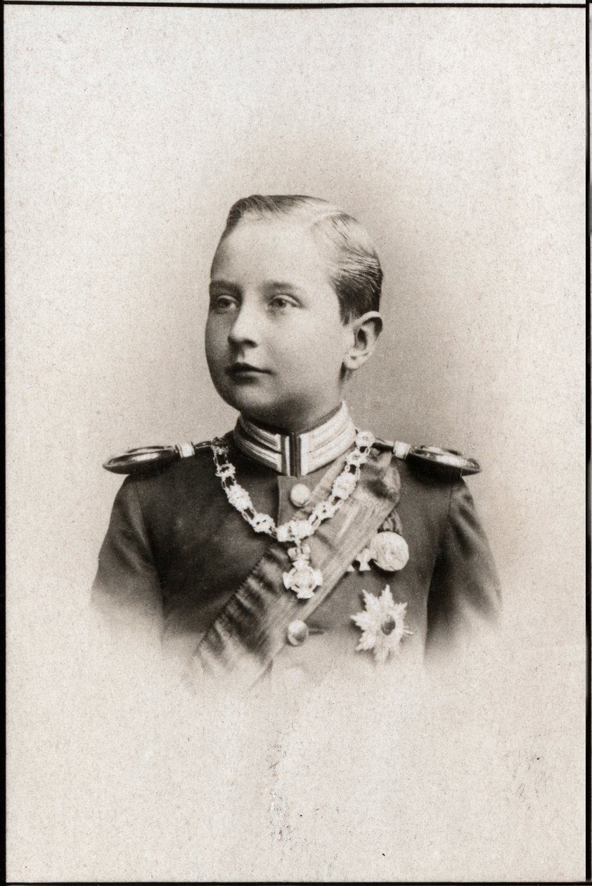 Porträt von Prinz August Wilhelm von Preußen (1887-1949) von French Photographer