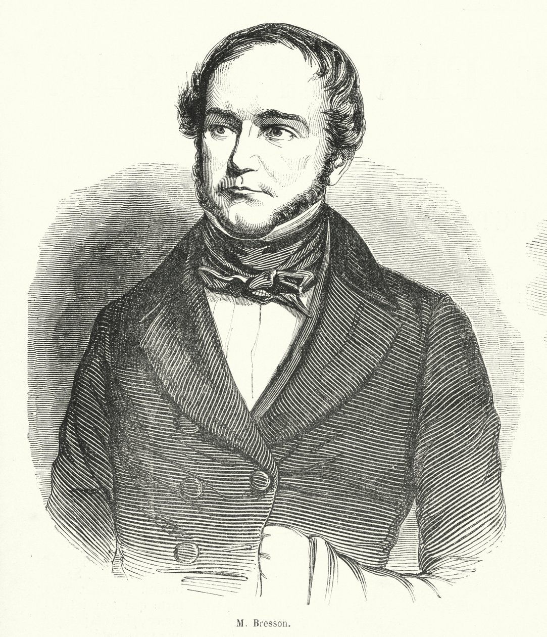 Charles-Joseph Bresson, französischer Politiker und Diplomat von French School