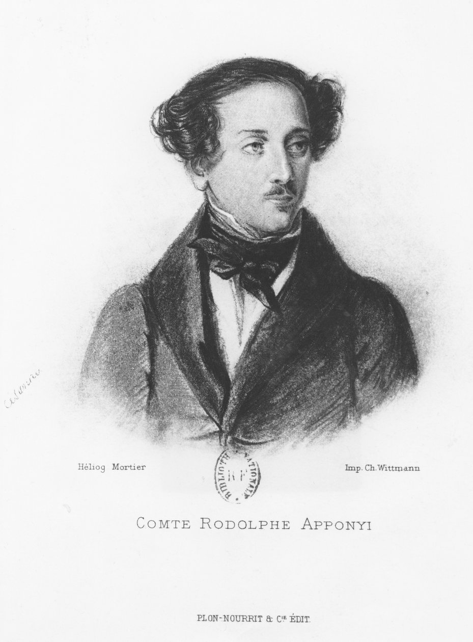 Graf Rodolphe Apponyi von French School
