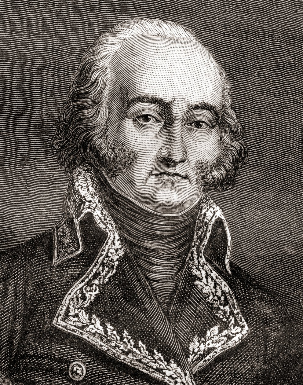 Jean-Baptiste Cyrus de Timbrune de Thiembronne, Graf von Valence, aus Histoire de la Revolution Française von Louis Blanc von French School