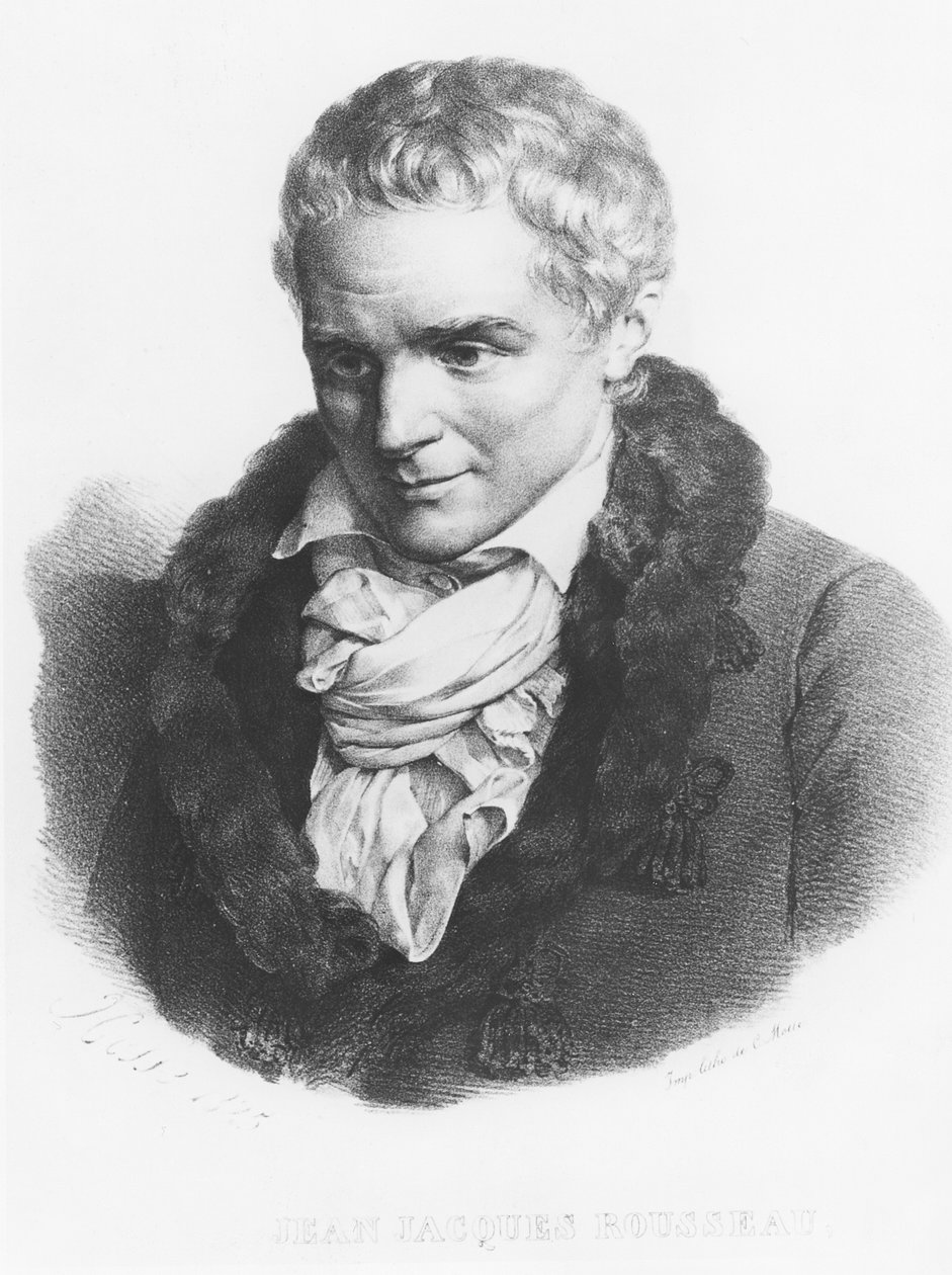 Jean-Jacques Rousseau von French School