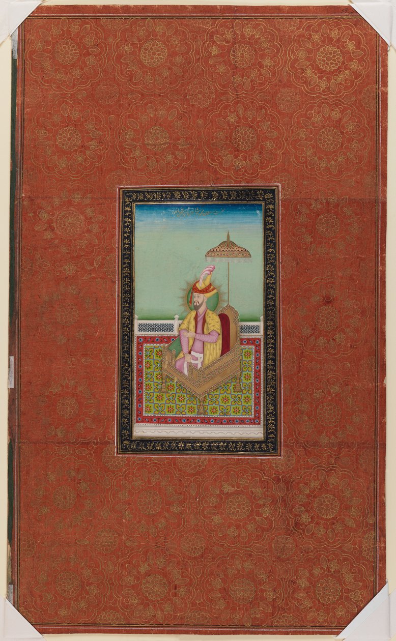 Sultan Muhammad, Sohn von Miran Shah, 1875-1900 von Indian School
