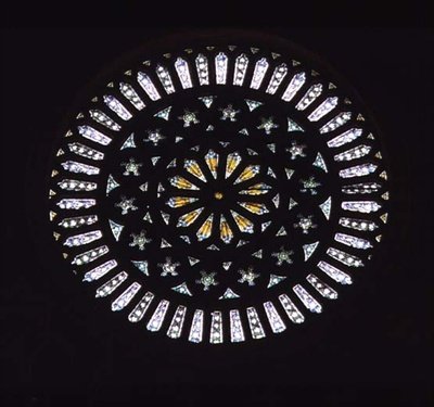 Radfenster, ca. 1260 von Italian School