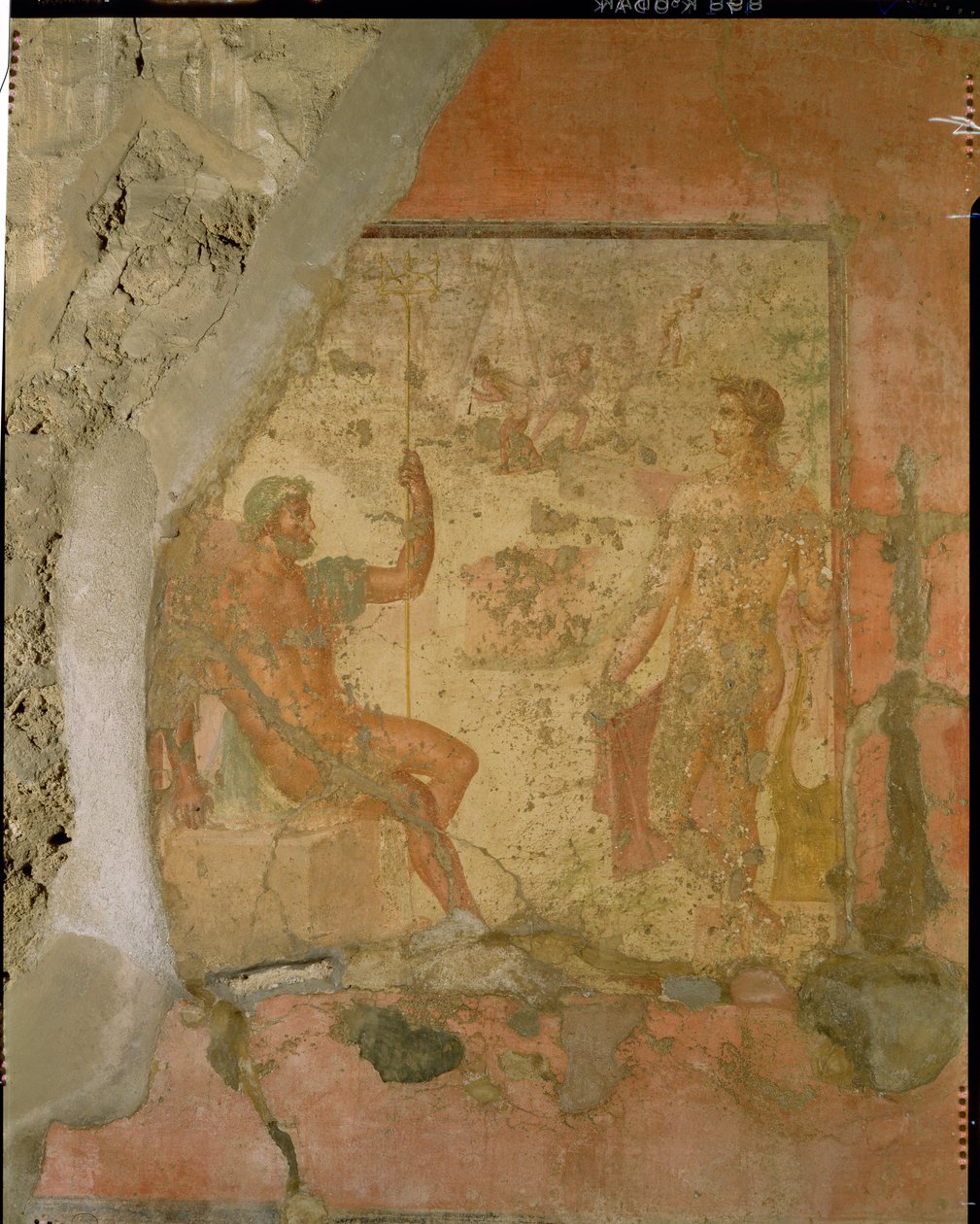 Neptun und Apollo, römisch, 1. Jahrhundert von Roman