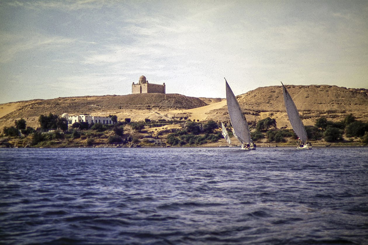 Boote auf dem Nil von Detlef B. Fischer