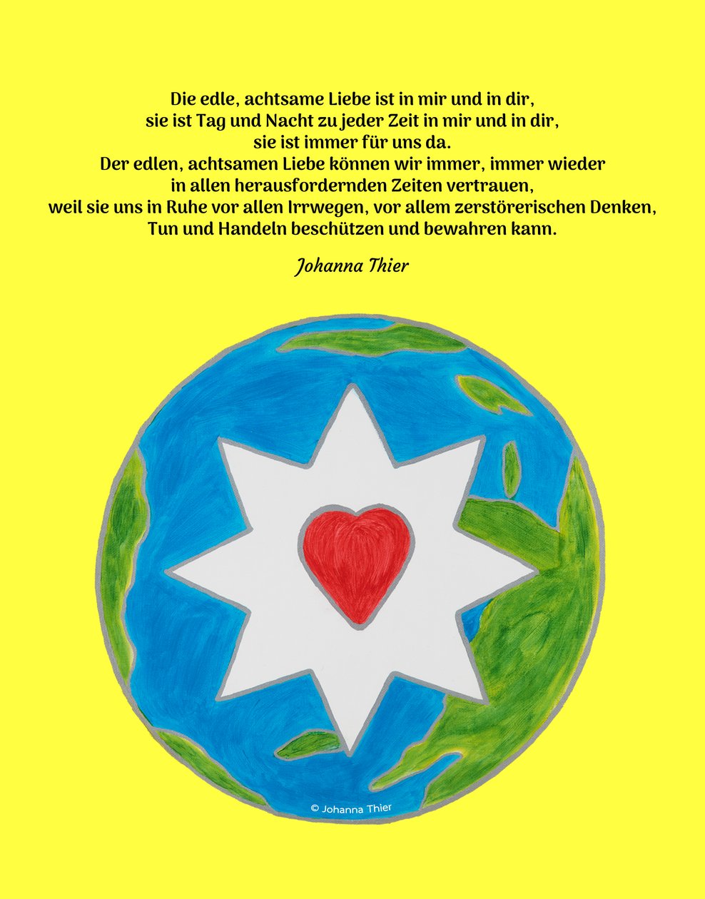 Die edle Liebe ist in mir und dir von Johanna Thier