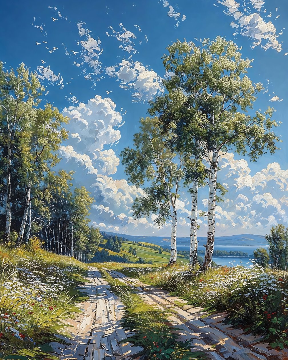 Herbstwald Bäume von F. Abderrahim