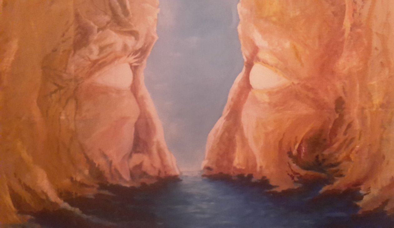 Felsen in der brandung von Phantalis