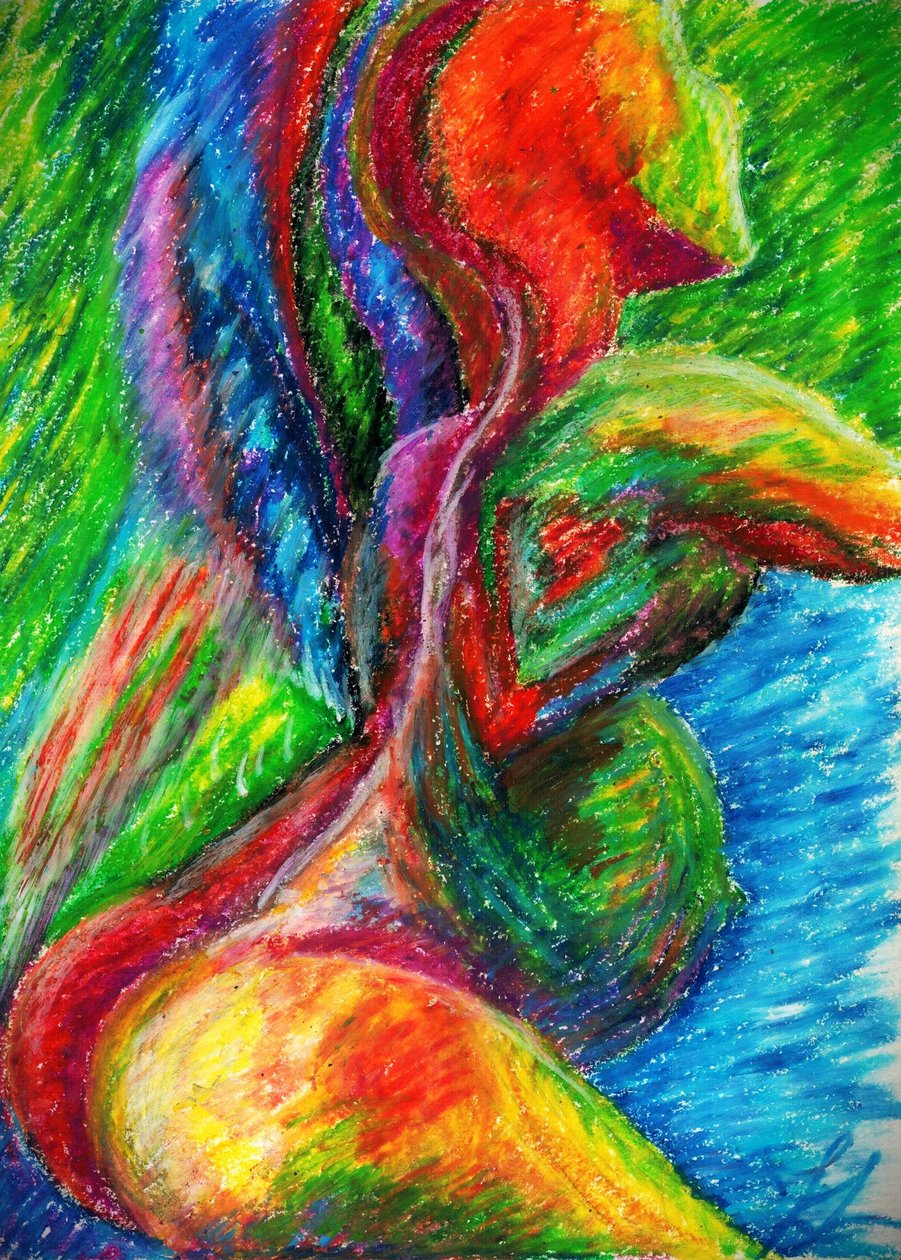 Schwangerschaft in bunt von Phantalis