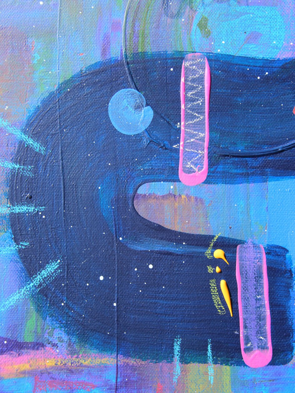 Weg des Bewusstseins Detail von Emilie Csapo Ertl